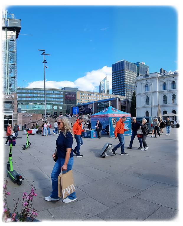 Jernbanetorget i Oslo.